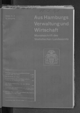Nr. 5, 1936, 4. Jahrgang.