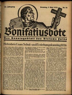 Ausgabe vom Sonntag, den 03. Mai 1936.
