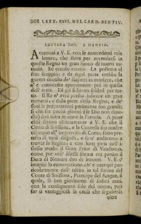 Lettera XXVI. - Lettera XXXX.