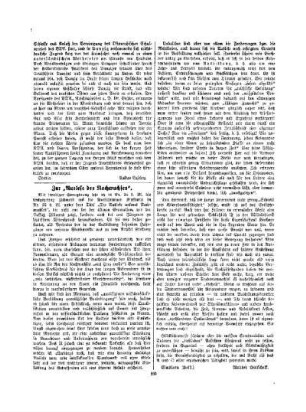 Zur "Auslese des Nachwuchses"