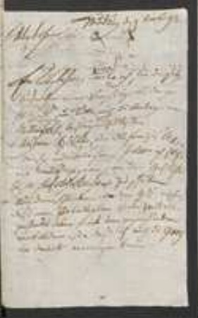 Brief von Karl Hektor von Vischpach an Johann Jacob Kohlhaas an Regensburgische Botanische Gesellschaft