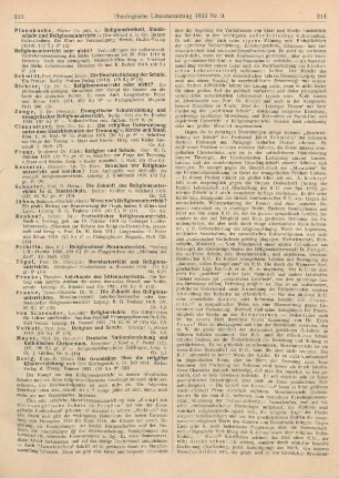 213-216 [Rezension] Besig, Hans, Die Grundsätze über die religiöse Kindererziehung nach dem Reichsgesetz vom 15. Juli 1921