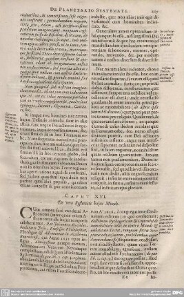 CAPUT XVI. De vero Systemate hujus Mundi.