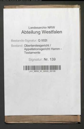 Oppermann, Albertina Frederica, Hamm