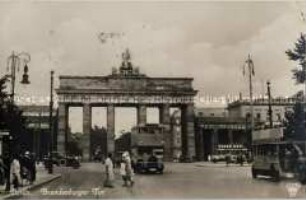 Das Brandenburger Tor