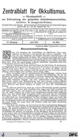 12. Heft (Jun. 1913)