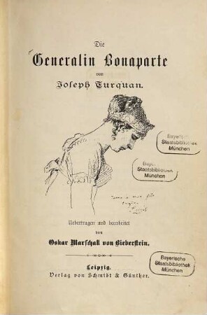 Die Generalin Bonaparte