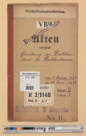 Gewährung von Darlehen durch Darlehnskassen: Bd. 2