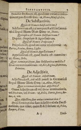De Adjectivis.