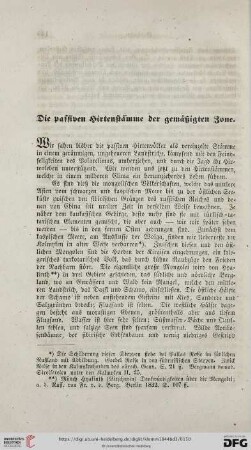Die passiven Hirtenstämme der gemäßigten Zone
