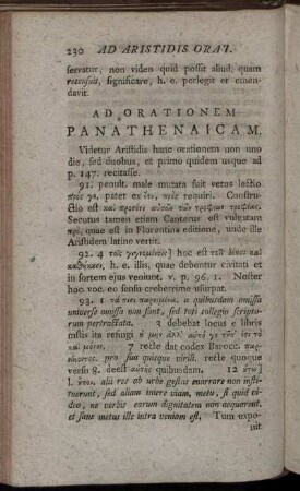 Ad Orationem Panathenaicam.