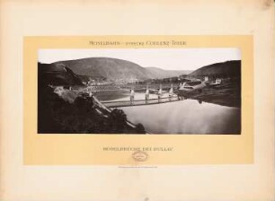 Moselbahn-Strecke (Moselstrecke): Koblenz-Trier, Bullay: Ansicht der Moselbrücke
