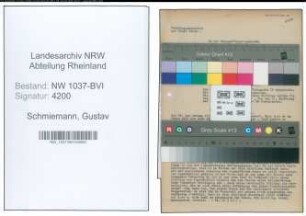 Entnazifizierung Gustav Schmiemann , geb. 25.01.1907 (Schlosser)