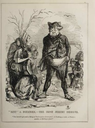 "Rint" v. potatoes. - The Irish Jeremy Diddler