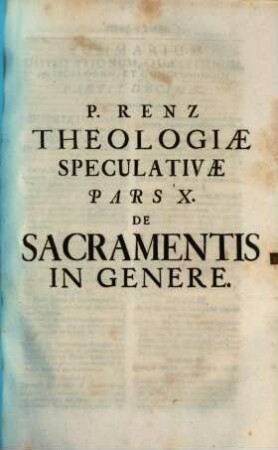 Theologia ad mentem Doctoris Thomae, 10