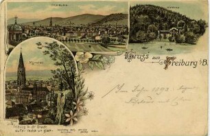 "Gruß aus Freiburg i. Br."