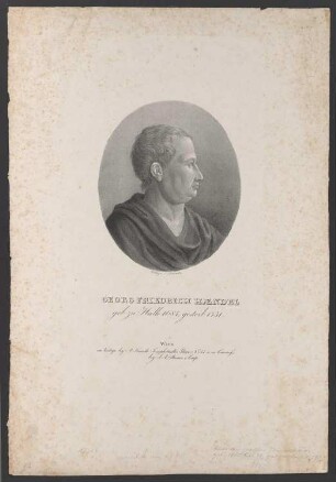 Porträt Georg Friedrich Händel