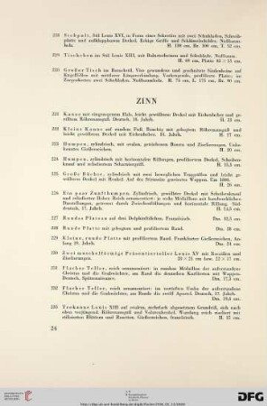 Zinn (Nr. 221-339)
