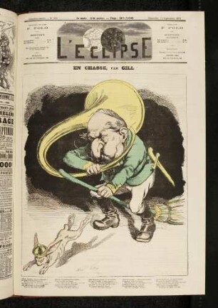 L' Eclipse: journal hebdomadaire politique, satirique et illustré