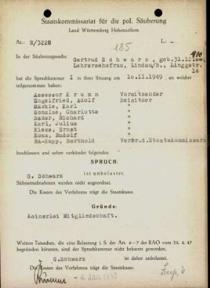 Schwarz, Gertrud