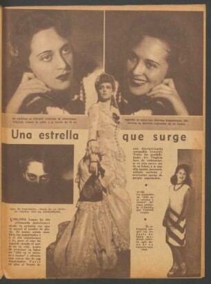 Una estrella que surge