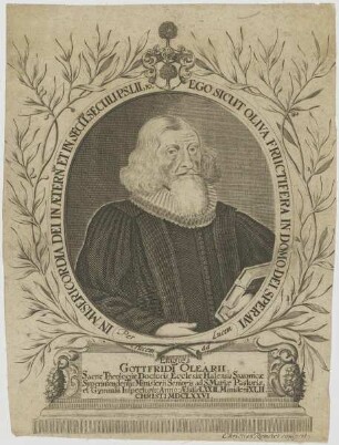 Bildnis des Gottfridus Olearius