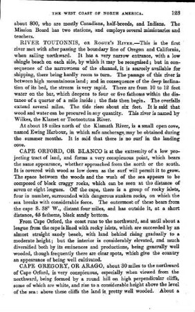 Cape Orford or Blanco,