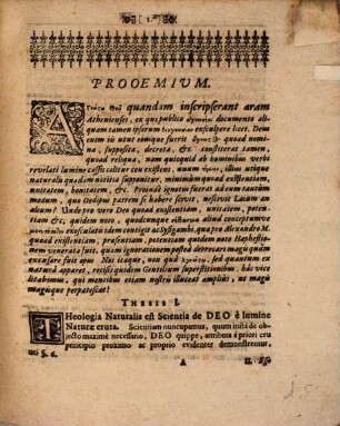 Compendium theologiae naturalis