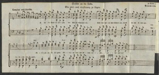 Hymne an die Liebe