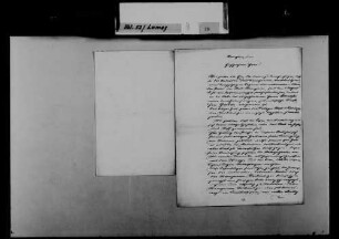 Schreiben von Franz Thorbecke, Mannheim, an August Lamey: Veränderungen in der Redaktion der Zeitung "Mannheimer Verkündiger".