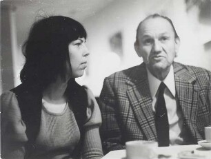Sarah Kirsch und Franz Fühmann : VII. Schriftstellerkongress der DDR in Berlin-Ost vom 14.-16.11.1973