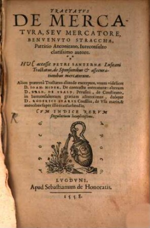 Tractatus de mercatura ...