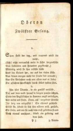 Zwölfter Gesang