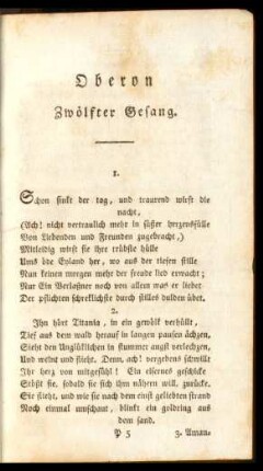 Zwölfter Gesang