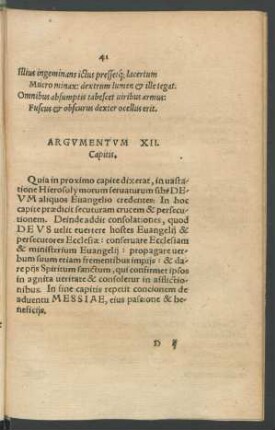 Argumentum XII. Capitis.