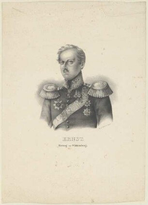 Bildnis des Ernst von Würtemberg