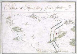 WHK 8 Reichs- und Französischer Krieg von 1688-1697 bis zum Frieden von Ryswick: Feldlager bei Essenbeek, 31. Juli 1692