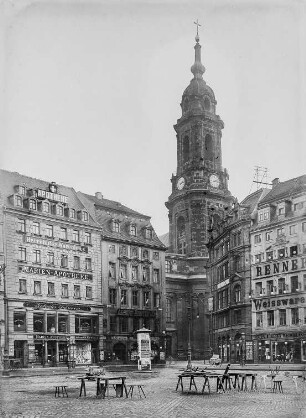 Altmarkt : Altmarkt, Blick zur Kreuzkirche