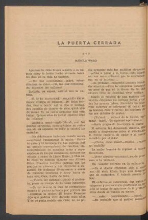 La puerta cerrada