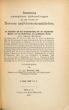 Die Hysterie im Kindesalter