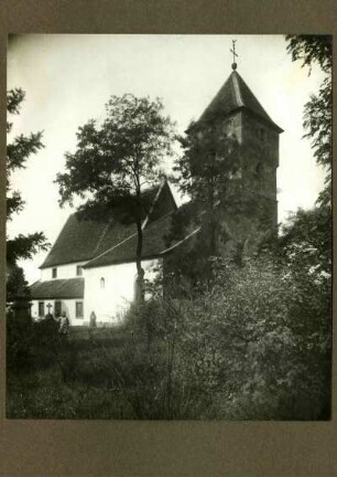 katholische Pfarrkirche vor der Erweiterung
