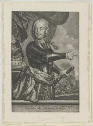 Bildnis des Herzogs Franz Stephan von Lothringen,