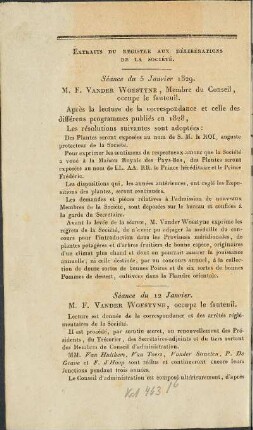 Extraites du registre aux délibérations de la société.
