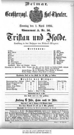 Tristan und Isolde