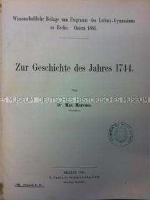 Schulprogramm des Leibniz-Gymnasiums Berlin