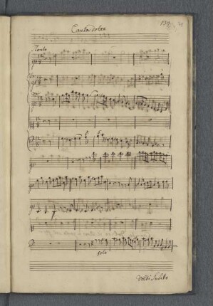 [Anonymus - Canta dolce il rossignolo - S, orch, bc]