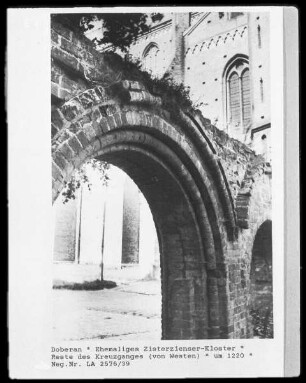 Ehemaliges Zisterzienserkloster — Kreuzgang