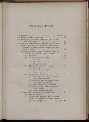 Indice Della Materia