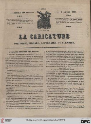 Numéro 218 (8 Janvier 1835) Planches 454,455