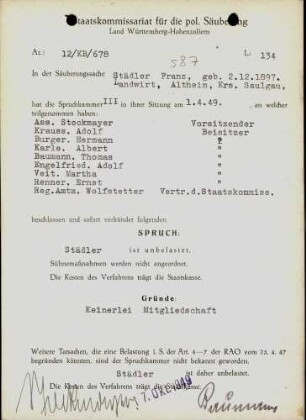 Städler, Franz